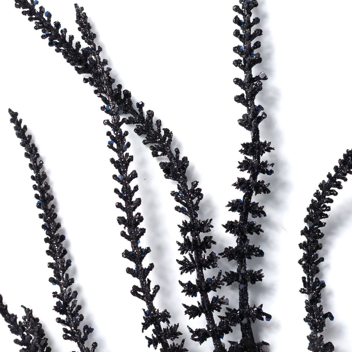 24" Artificial Lavender Bush: Black (5 Stem) Lifestyle Photo