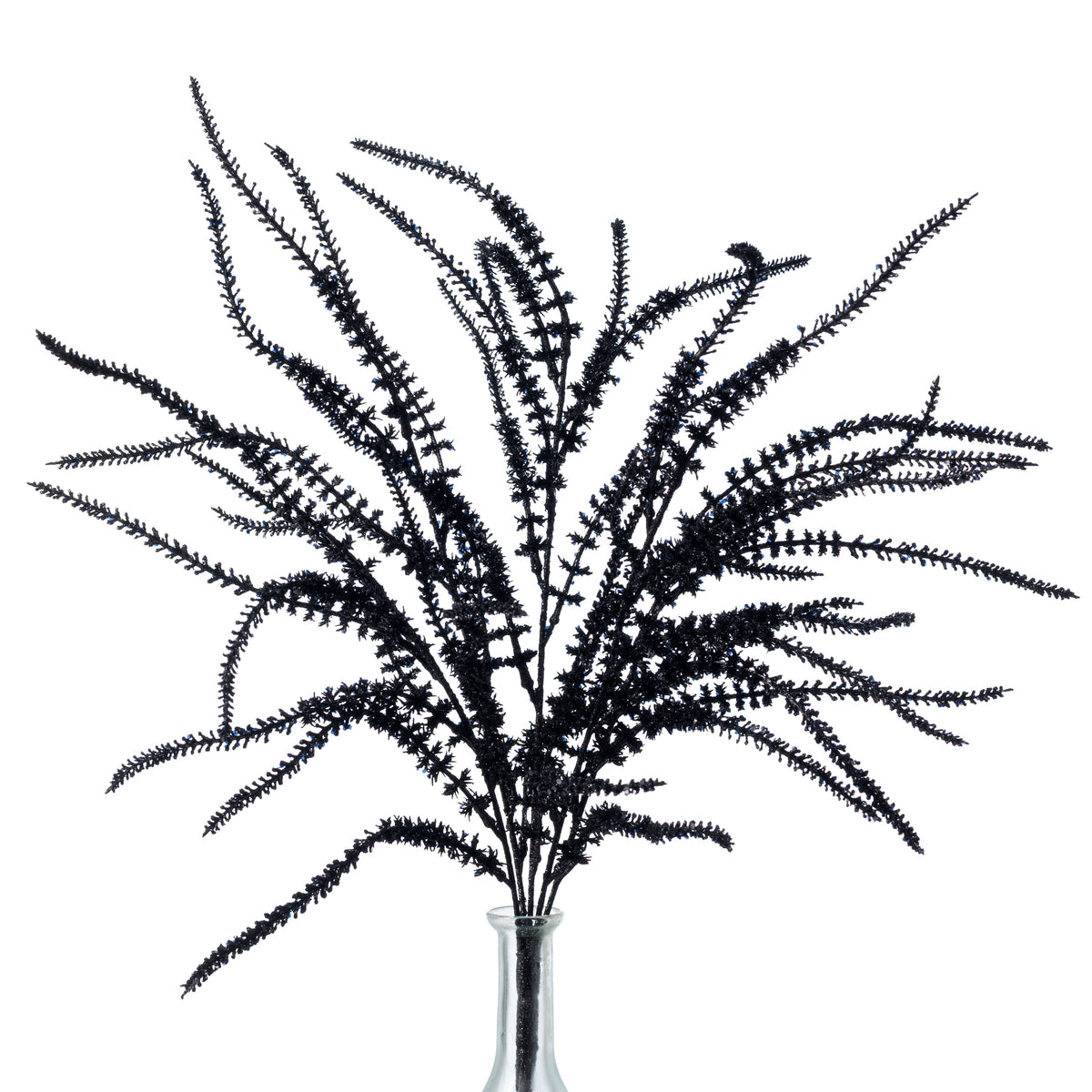 24" Artificial Lavender Bush: Black (5 Stem) Item Number: 85803-BK