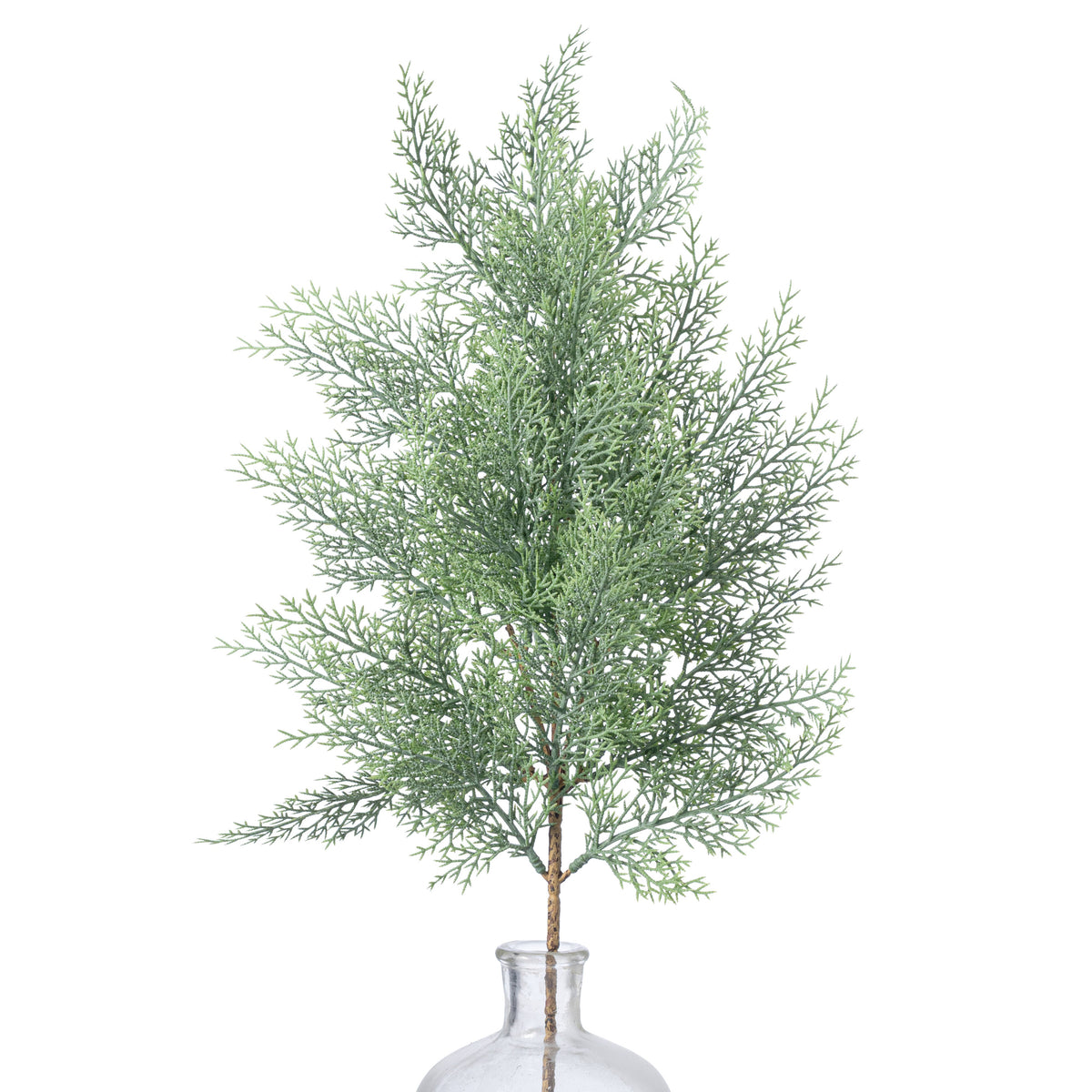 26" Evergreen Cedar Spray: Powdered Green Item Number: 512015