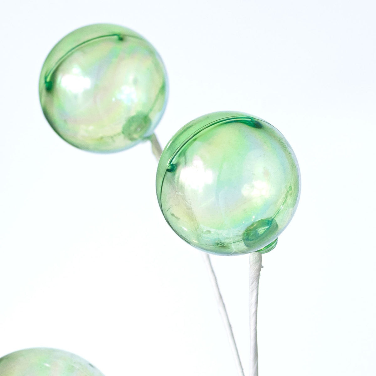 28" Bubble Ball Spray: Iridescent Green Lifestyle Photo