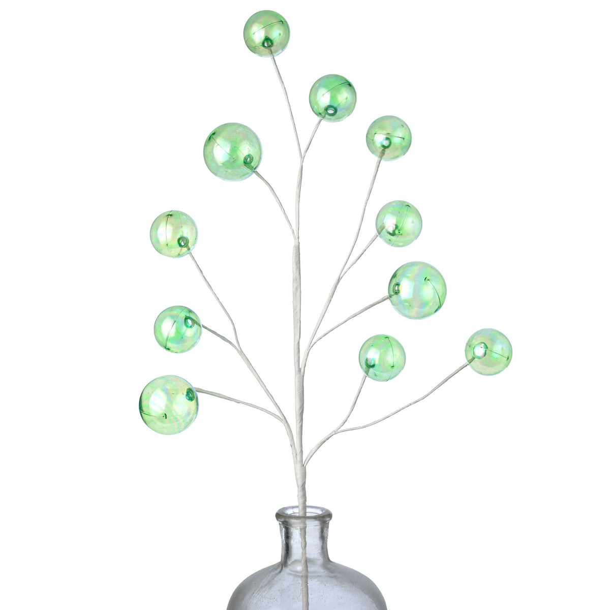 28" Bubble Ball Spray: Iridescent Green Item Number: 86808GN