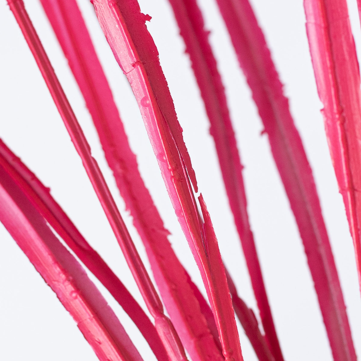 30" Plastic Sword Grass Bush: Hot Pink detail photo 4