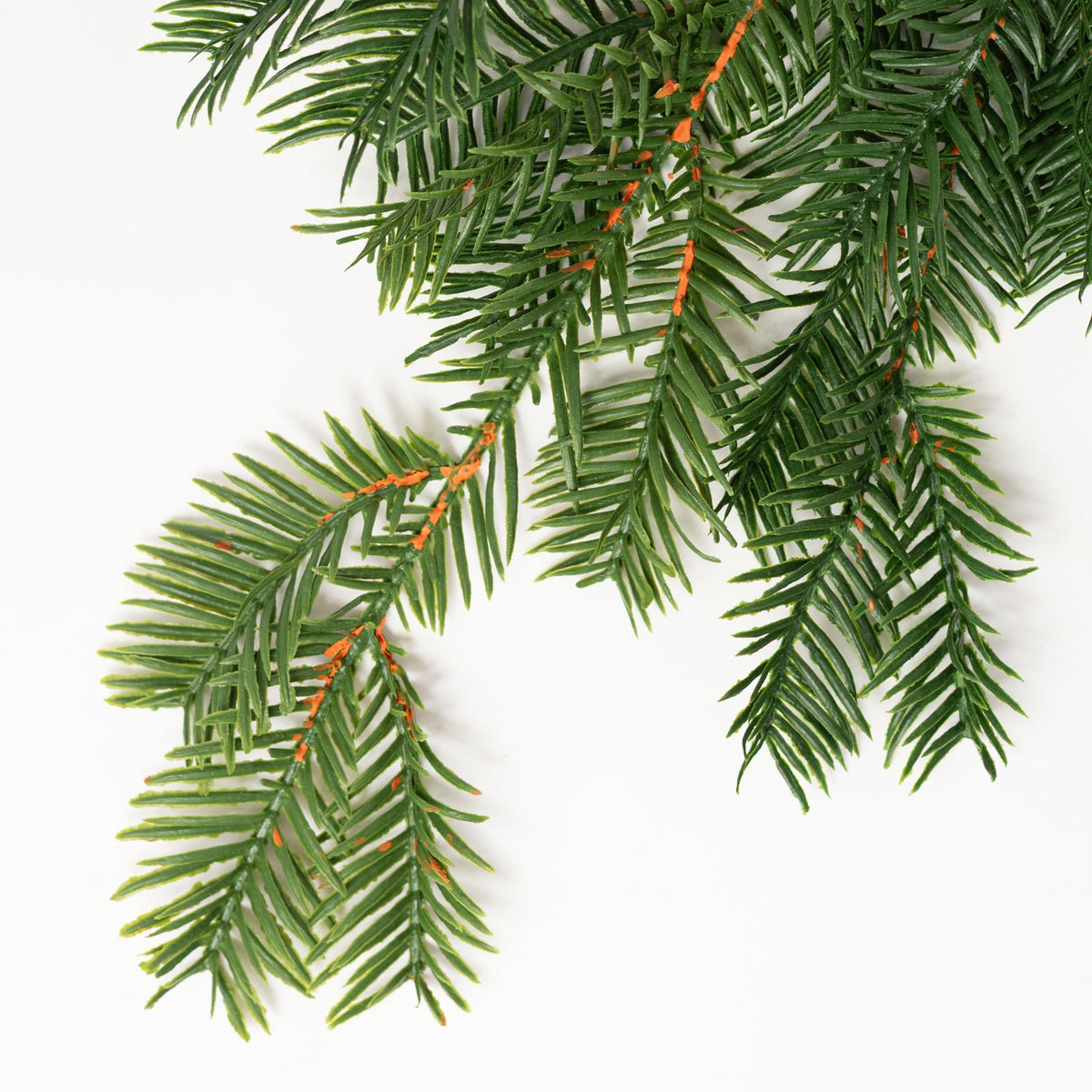 30" Real Touch Balsam Pine Teardrop: Two-Tone Green detail photo 3
