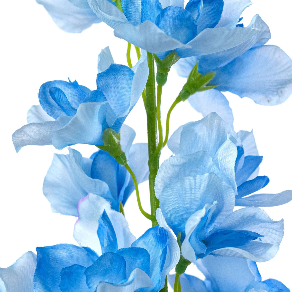 31" Artificial Delphinium Spray: Blue detail photo 5