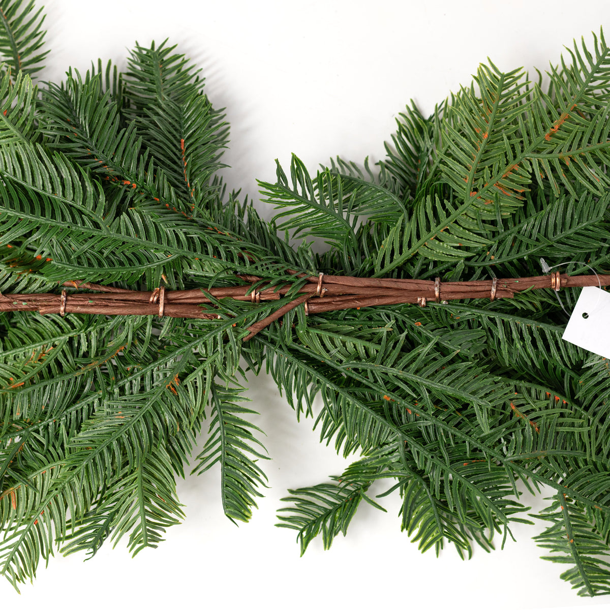 36" Real Touch Balsam Pine Swag: Two-Tone Green detail photo 4