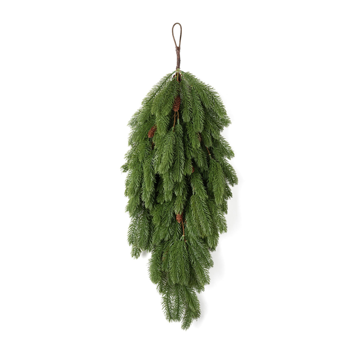 36" Real Touch Douglas Fir Teardrop: Green Item Number: 2845019GR