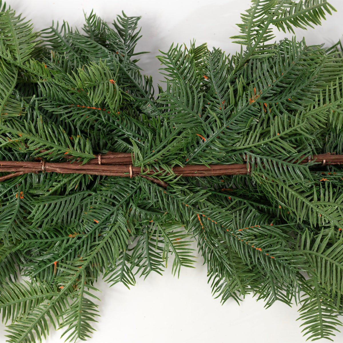 52" Real Touch Balsam Pine Swag: Two-Tone Green detail photo 4