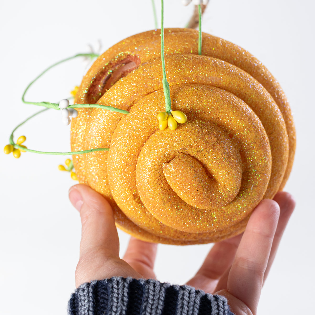 6" Foam Honeycomb Ornament