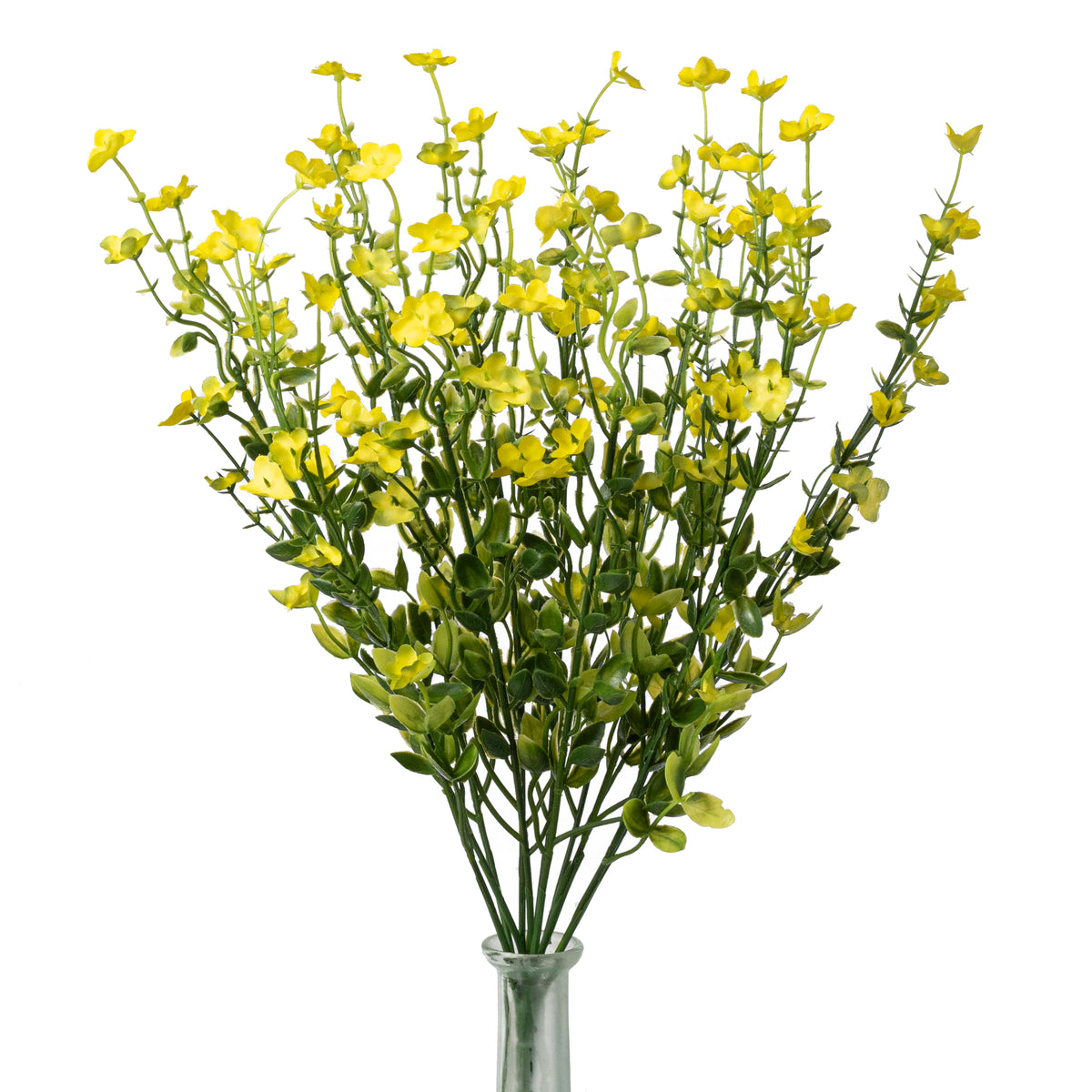 17" Artificial Forget-Me-Not Bush: Yellow Item Number: 83416-YEL