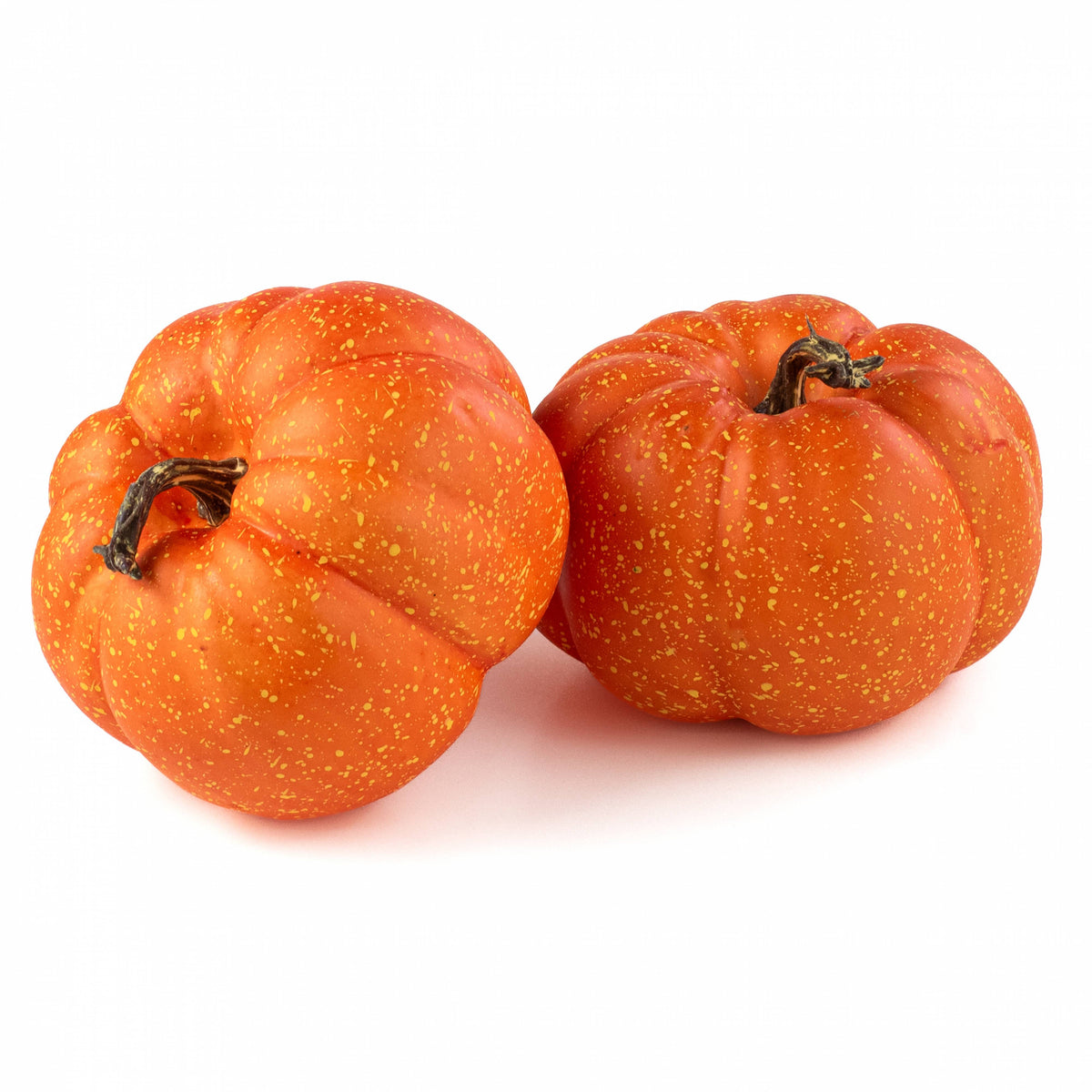 6" Artificial Pumpkins: Orange (Set of 2) Item Number: 59268-OR
