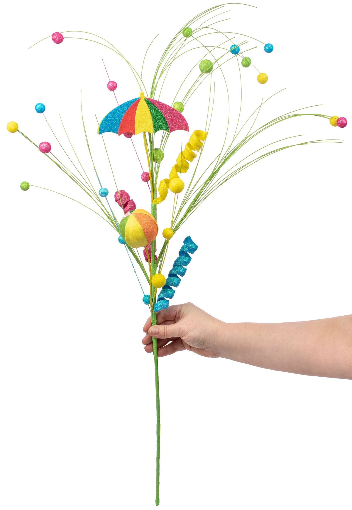 34" Beach Umbrella Ball Spray detail photo 3