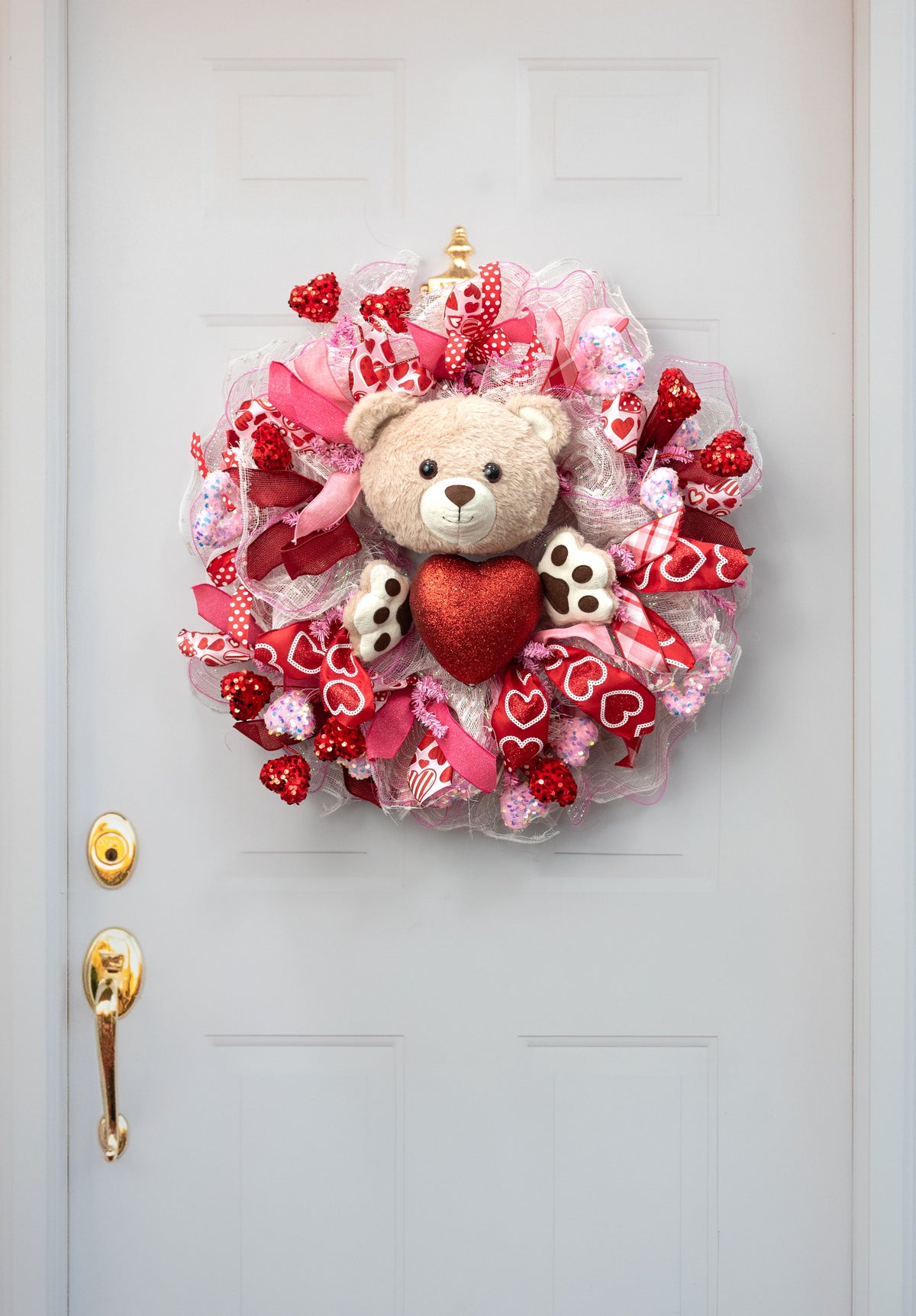 Bear & Paws Wreath Decorating Kit: Tan (3 Pieces) detail photo 4