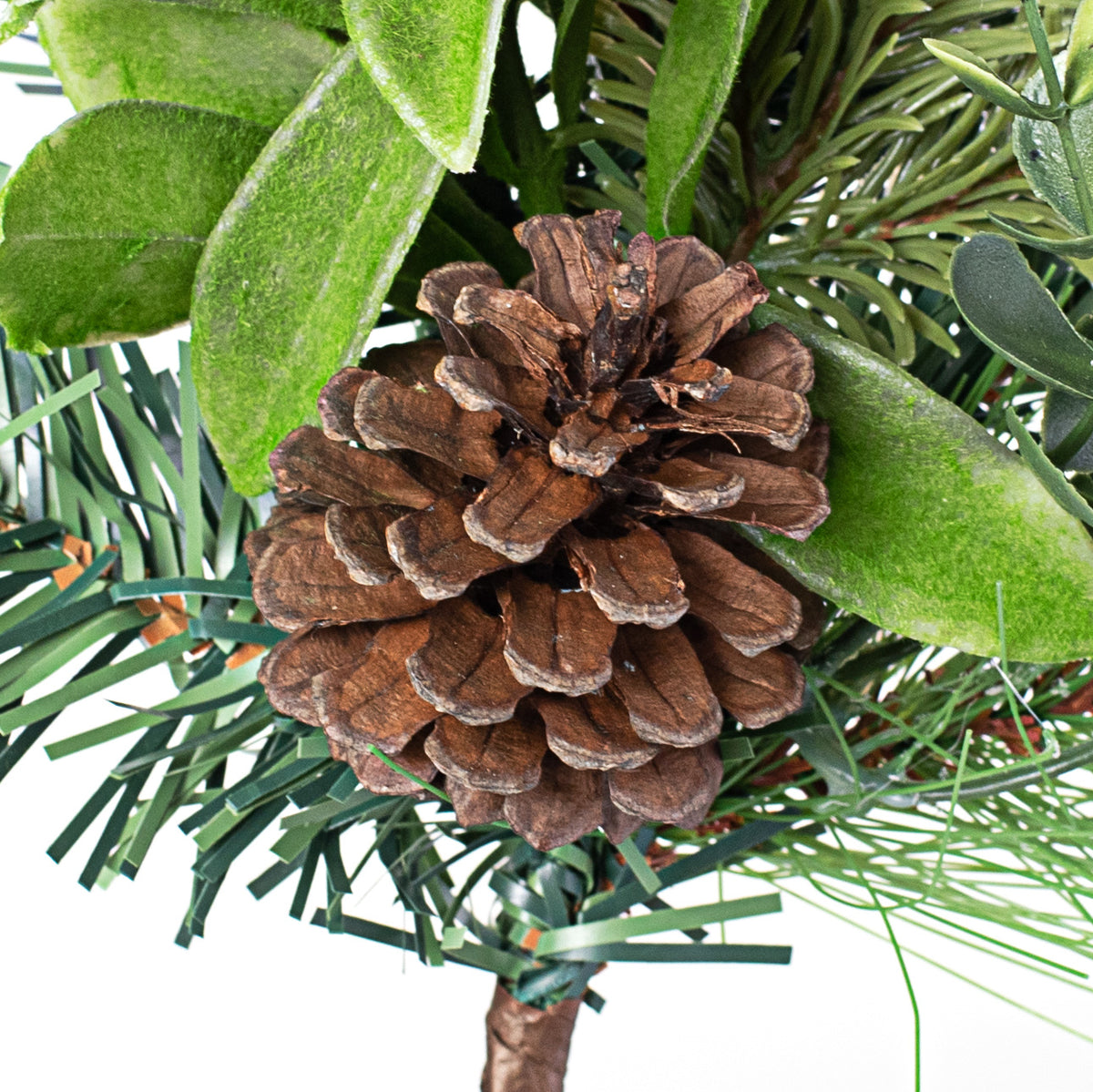 18" Berry & Pinecone Pine Pick detail photo 4