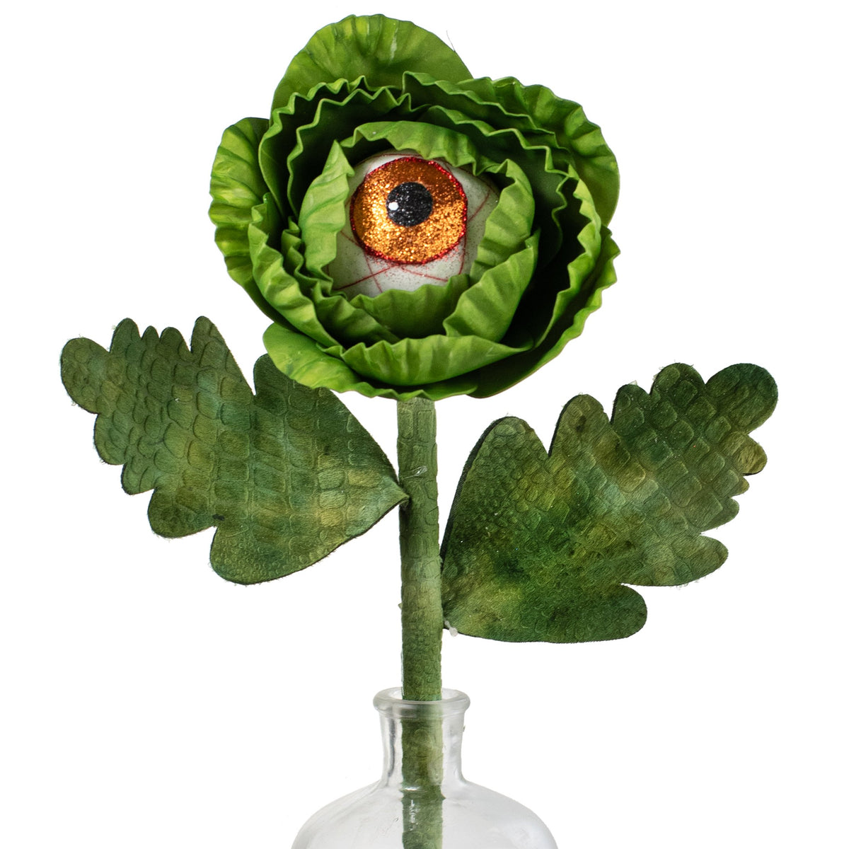 24" Big Eyeball Flower Pick: Orange Item Number: 57141GN