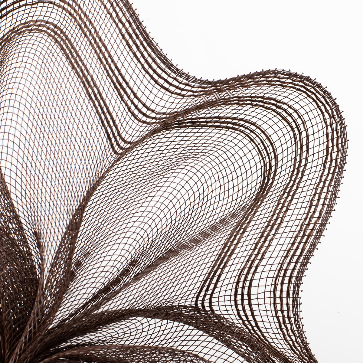 10" Border Stripe Mesh: Chocolate Brown Lifestyle Photo
