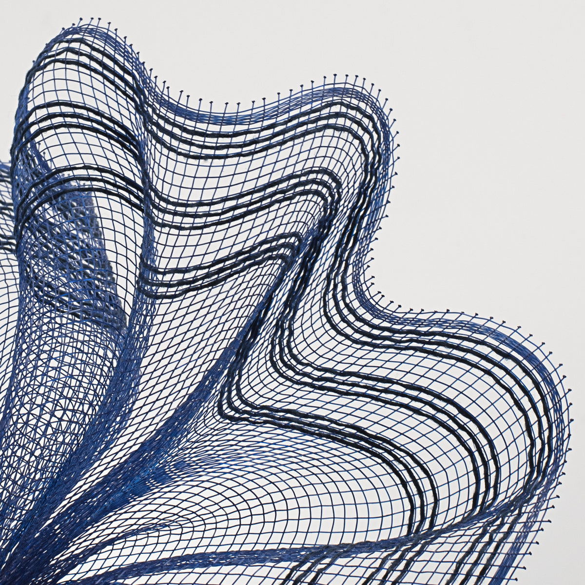 10" Border Stripe Mesh: Navy Blue Lifestyle Photo