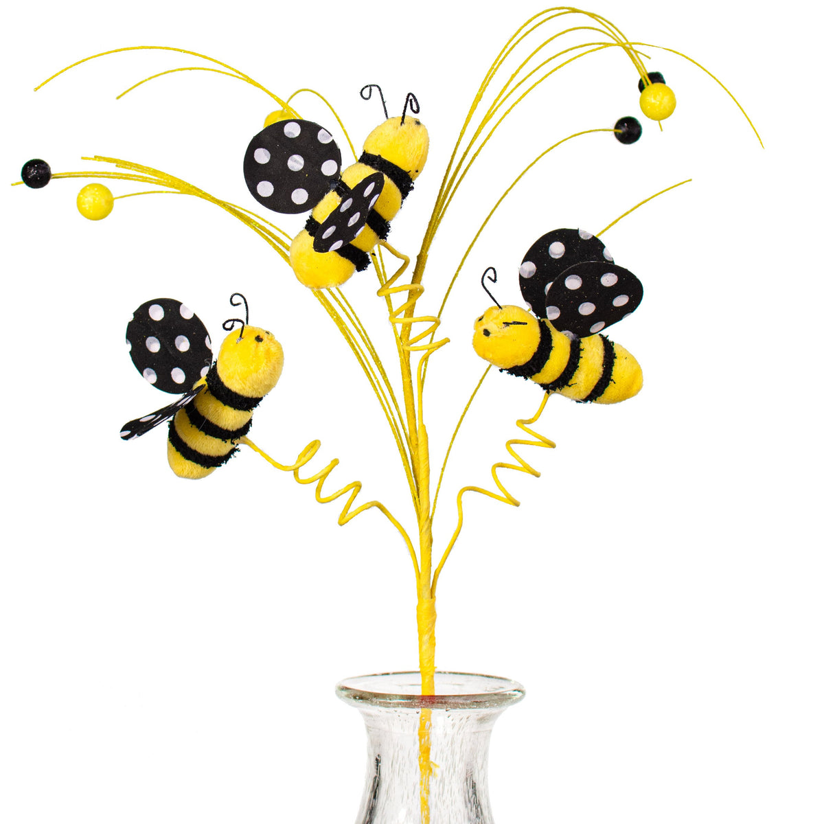 24" Bumble Bee Ball Spray Item Number: 62657YWBK