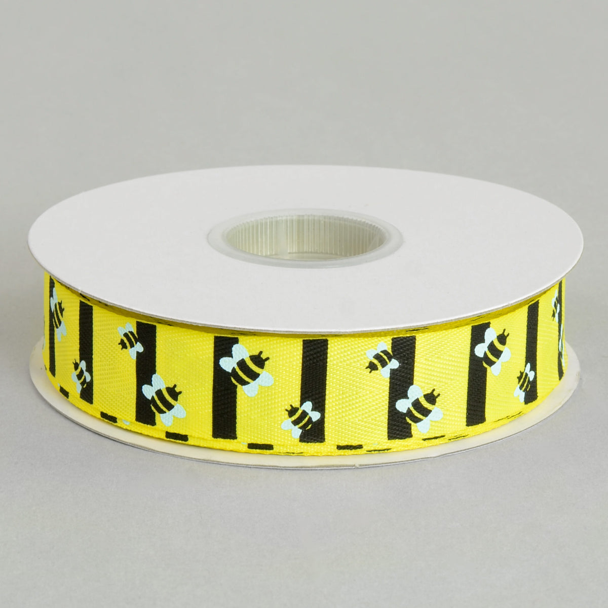 7/8" Bumble Bee Yellow Twill Tape Ribbon (25 Yards)
