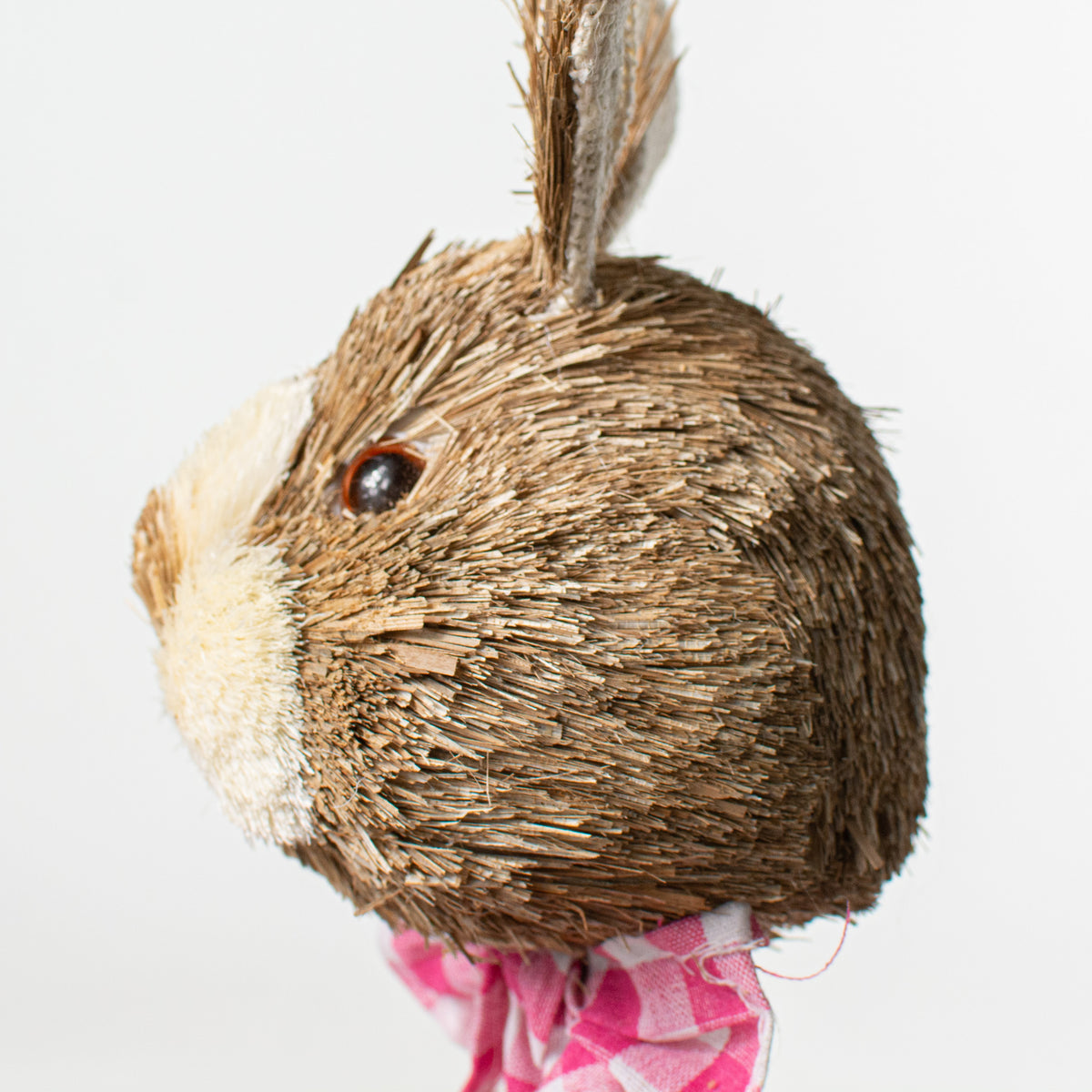 23" Bunny Head With Bow Pick: Pink detail photo 3