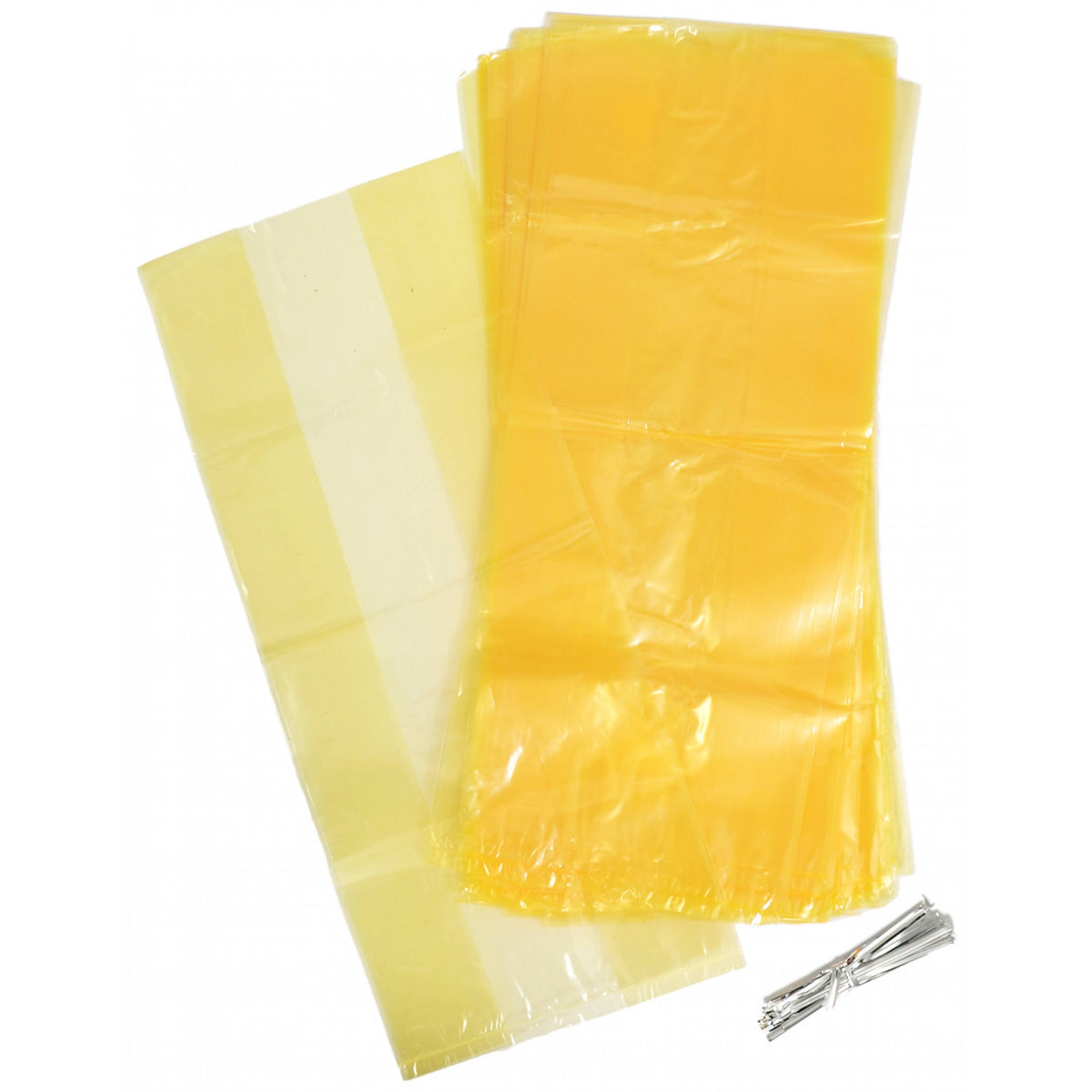 Cello Treat Bags: Gold (36) Item Number: 1231-ORANGE
