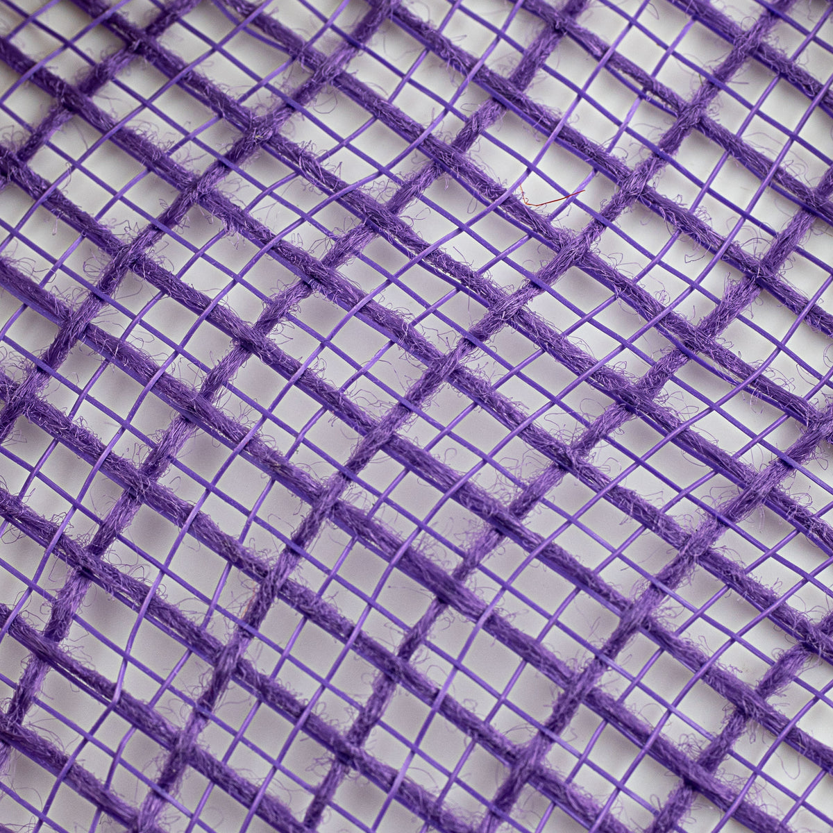 10" Check Fabric Mesh: Purple detail photo 3
