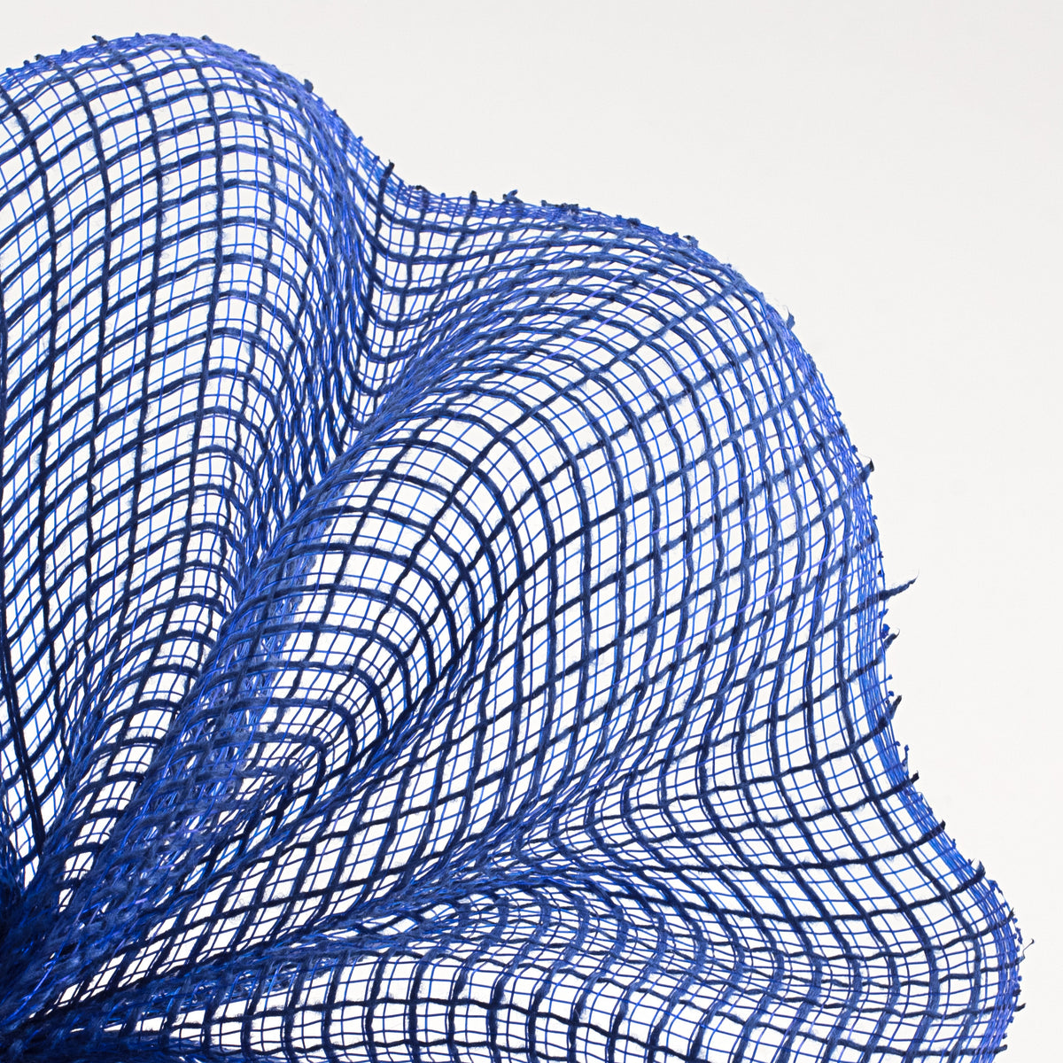 10" Check Fabric Mesh: Royal Blue Lifestyle Photo