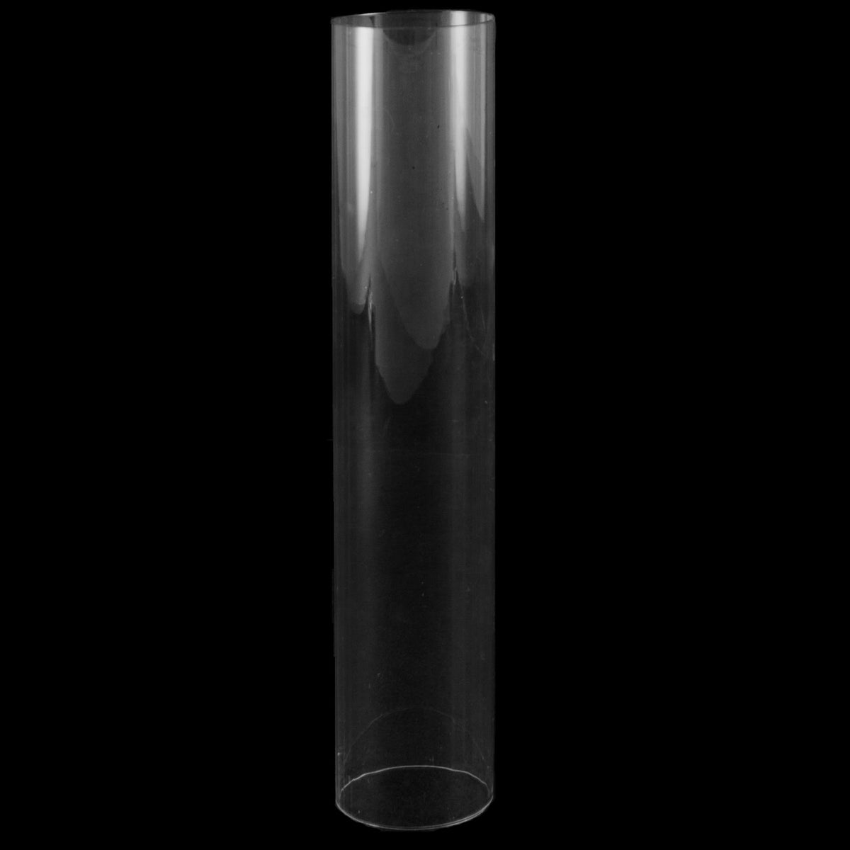 Clear Plastic Centerpiece Column: 8" Item Number: 3552-CLEAR