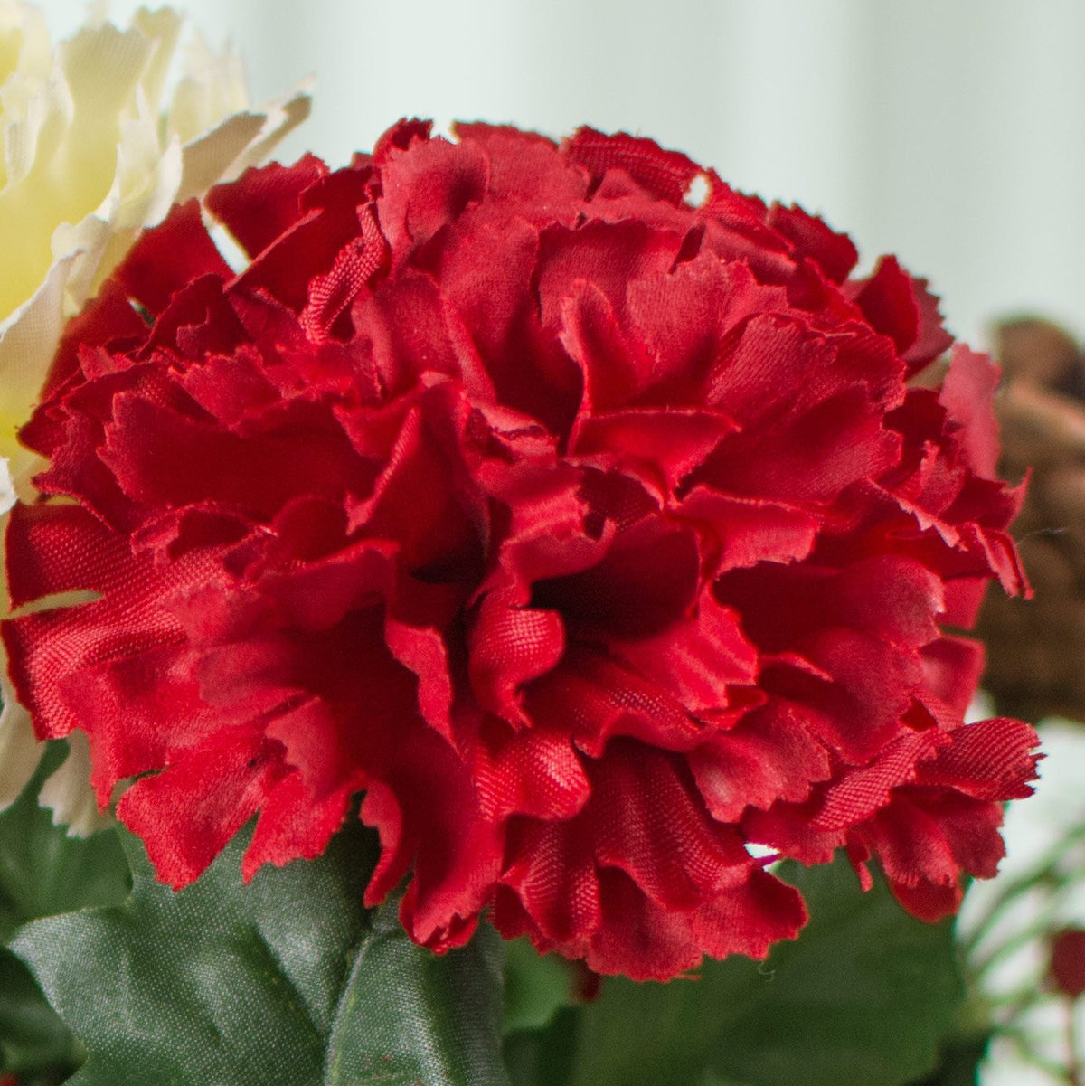 22" Colorfast Carnation Mix Bush Lifestyle Photo