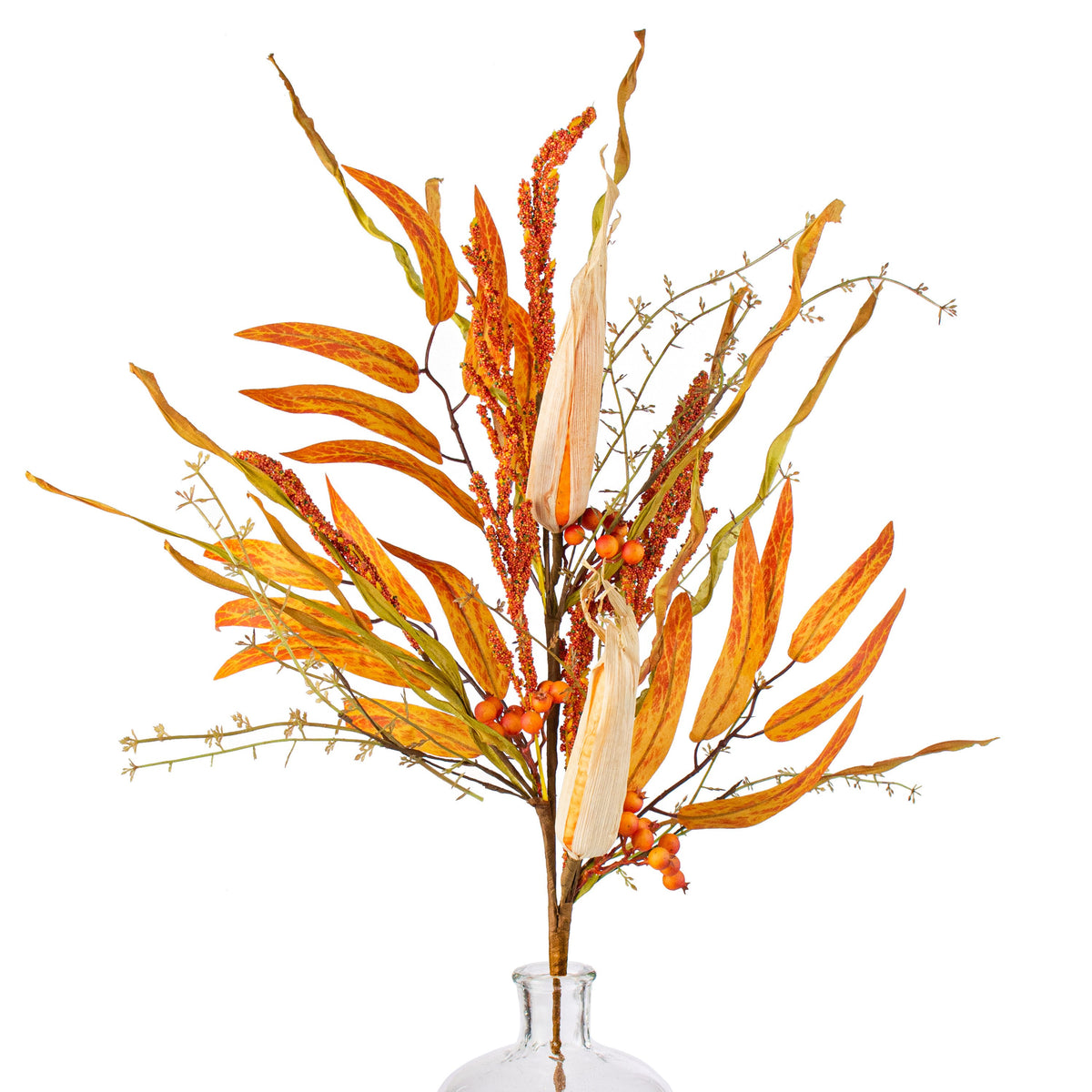 29" Corn Heather Spray: Orange Item Number: 56981OR