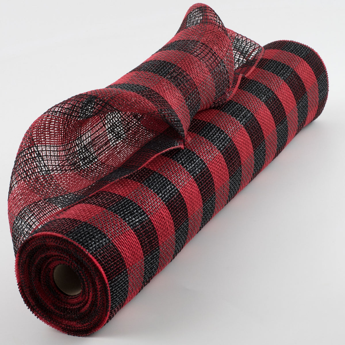 21" Cotton Check Deco Mesh: Buffalo Plaid Item Number: RY9307E6