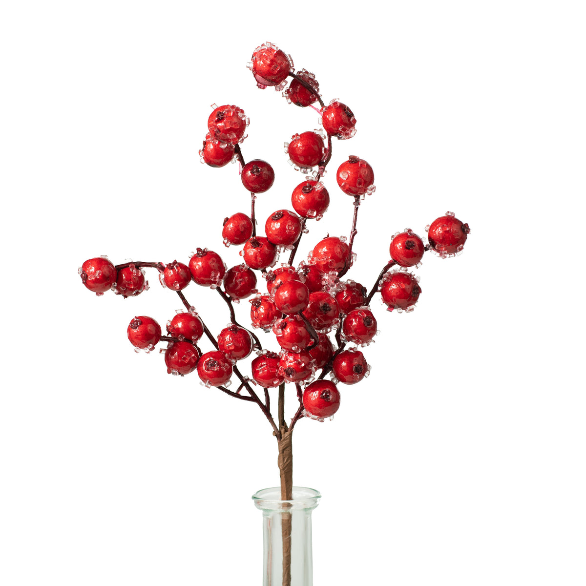 12" Crabapple Berry Pick: Shiny Red Ice Item Number: 214352