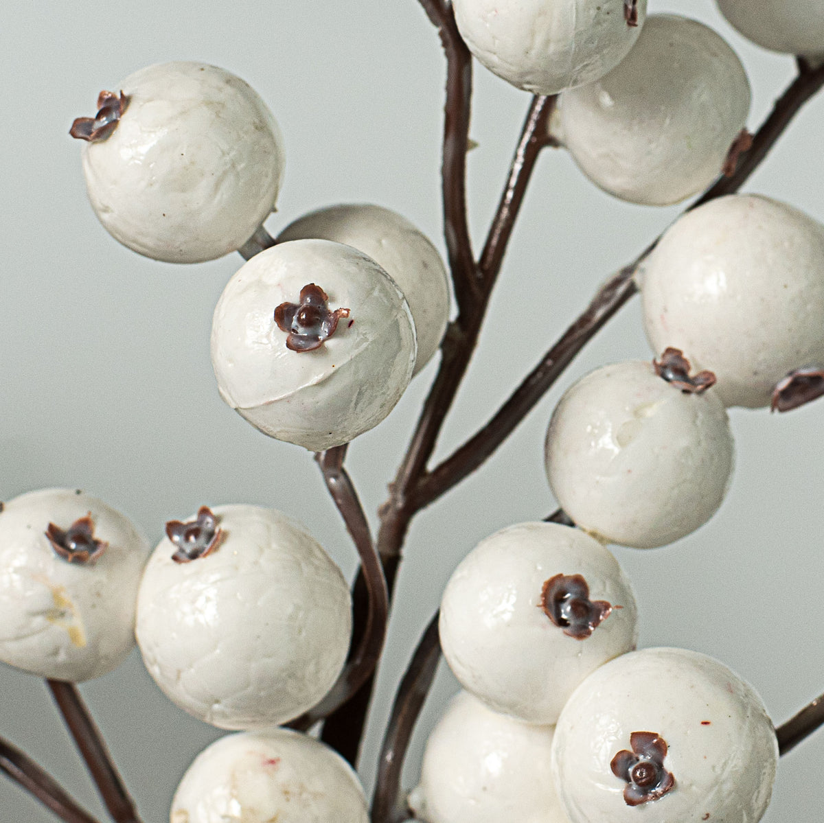 12" Crabapple Pick: Shiny White Lifestyle Photo