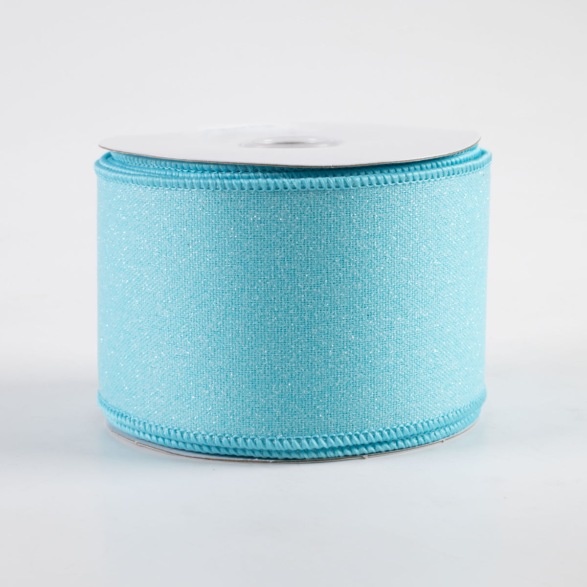 2.5" Crystal Shine Ribbon: Light Blue (10 Yards)