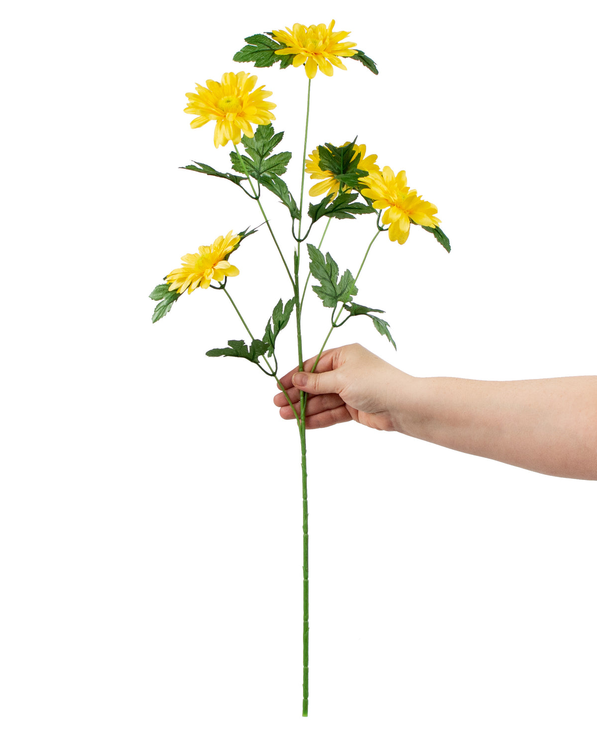 28" Daisy Spray: Yellow detail photo 3