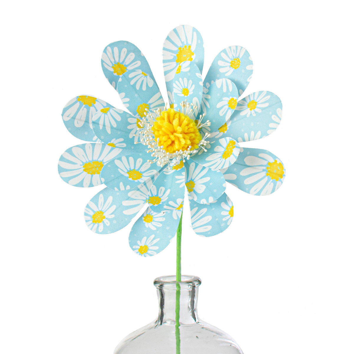 24" Daisy Sunflower Spray: Blue Item Number: 63278BL