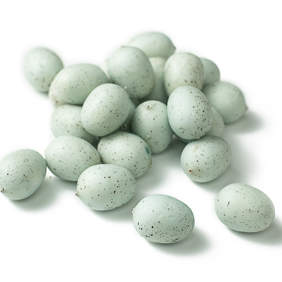 1" Eggs: Light Blue & Black (24)