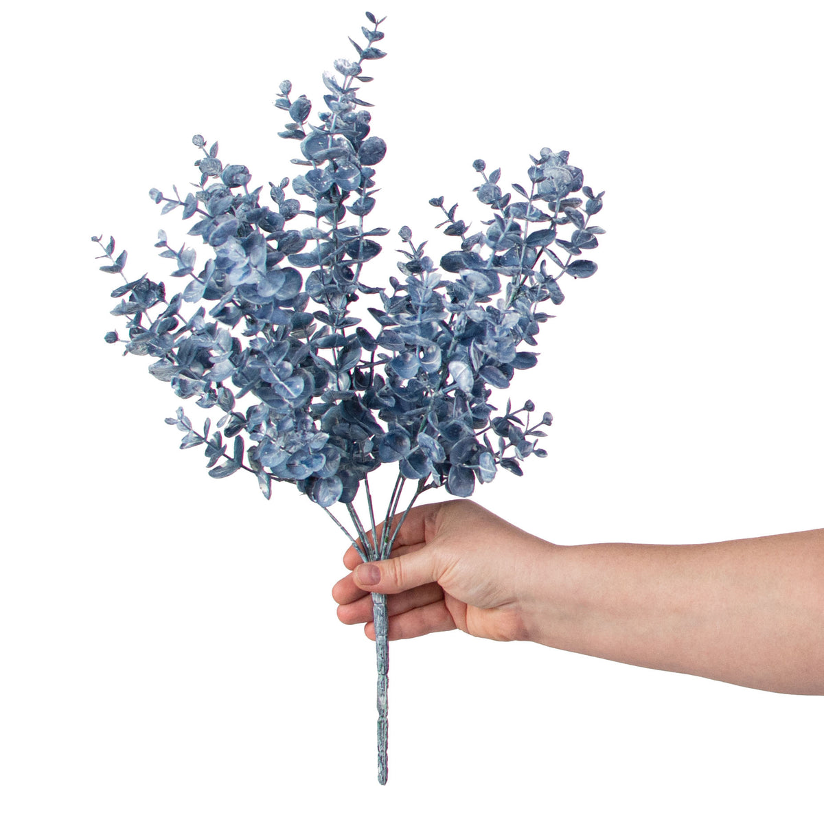 18" Eucalyptus Bush: Blue detail photo 3