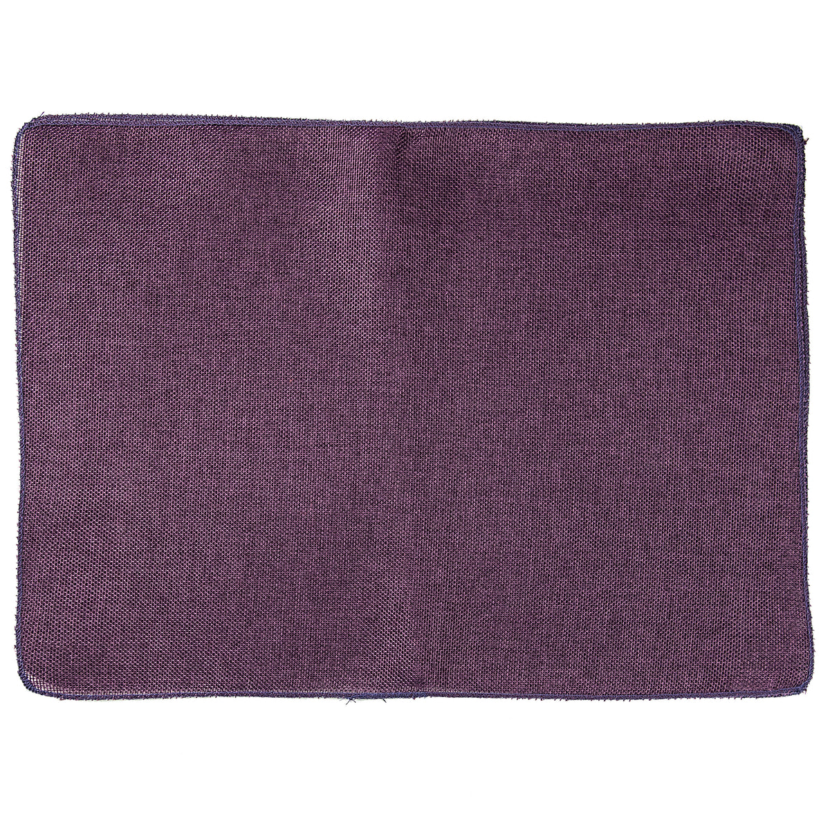 Faux Jute Placemats: Eggplant (10) Item Number: TFJ-P08