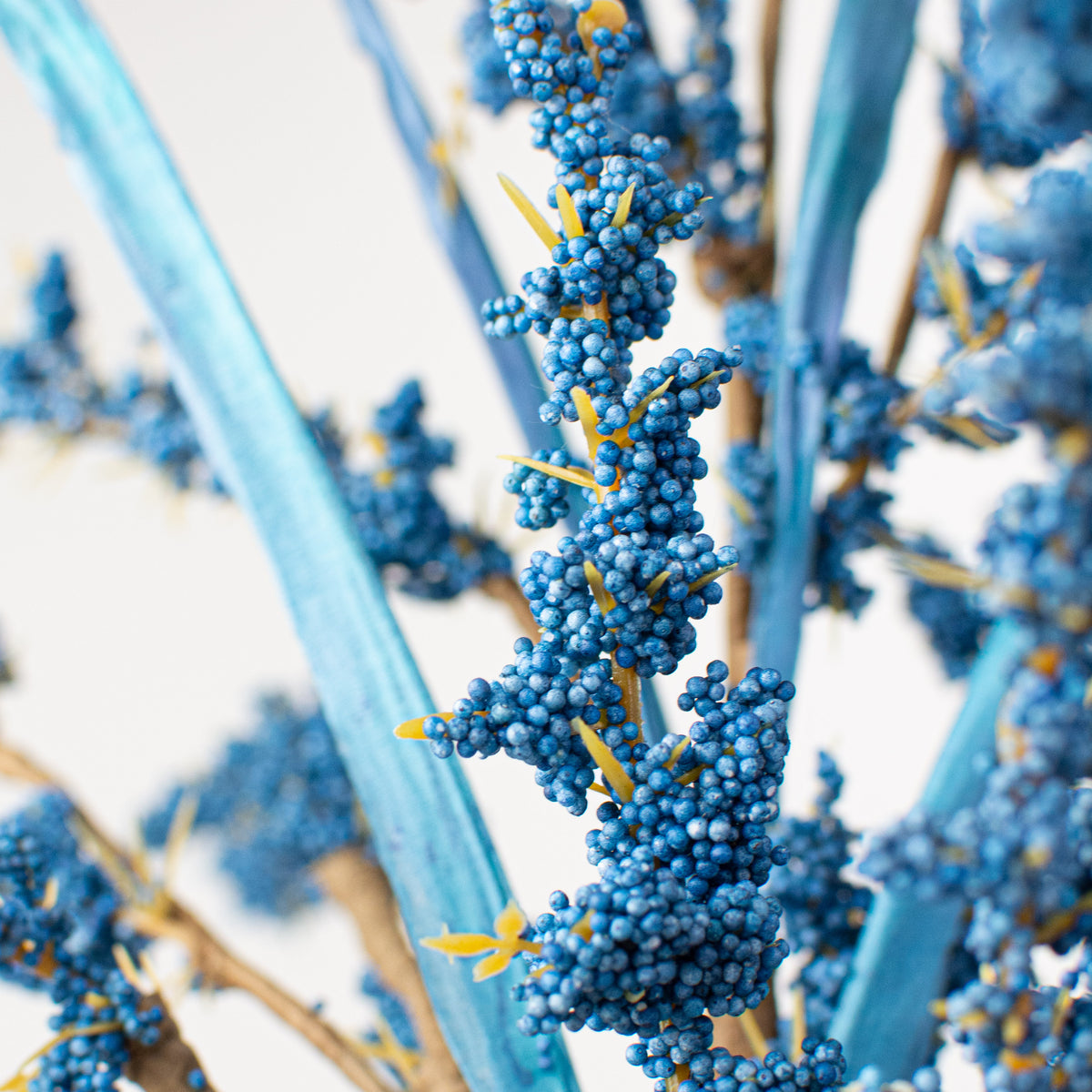 27" Feather Reed Grass Spray: Blue Lifestyle Photo