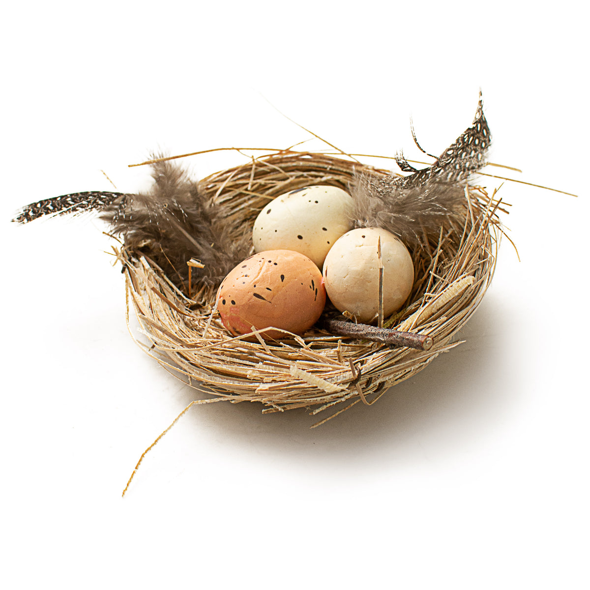 4" Feathered Bird Nest Item Number: 4203401
