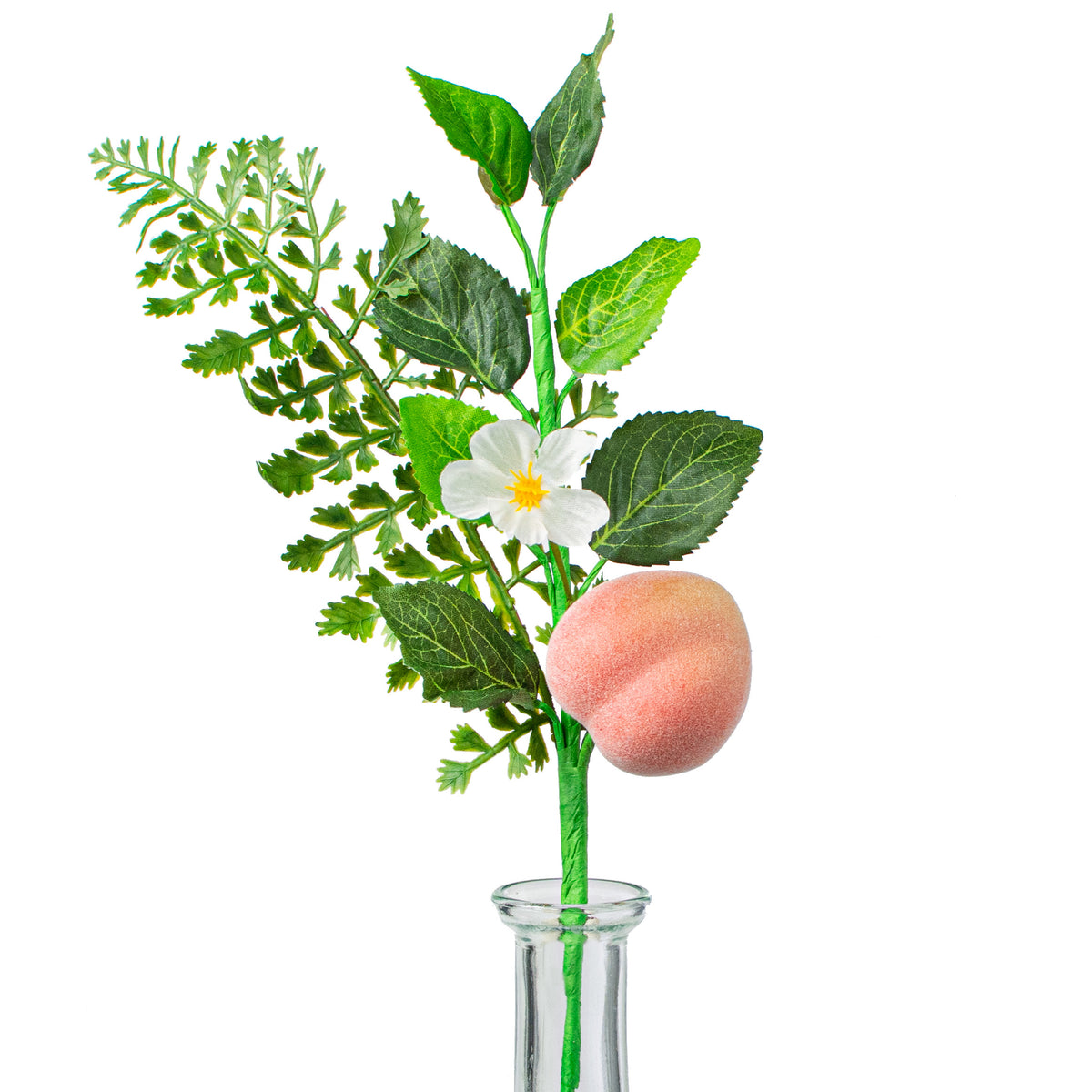 10" Fern, Greenery, Peach Pick Item Number: EC8258