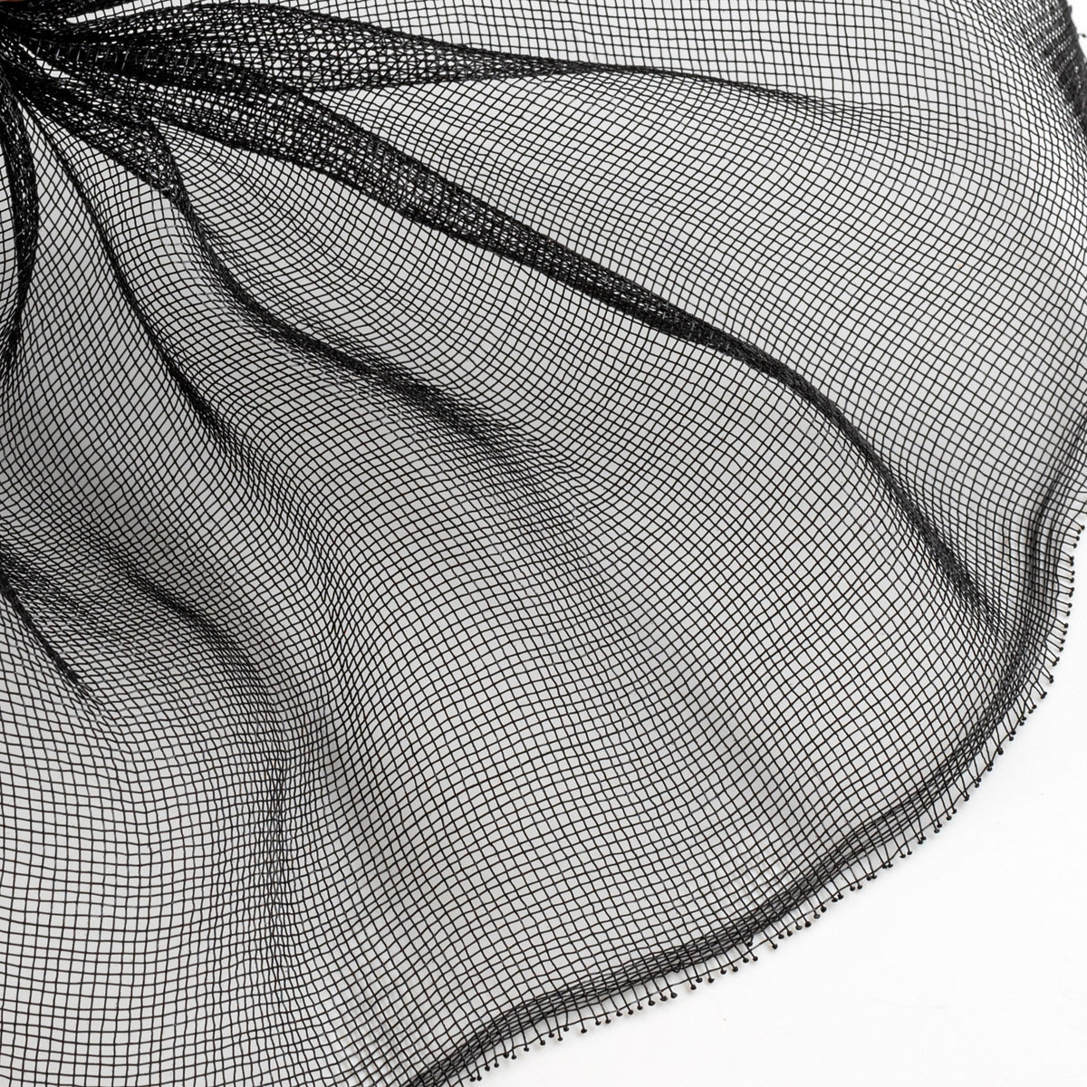 10" Fine Weave Deco Mesh: Black Lifestyle Photo