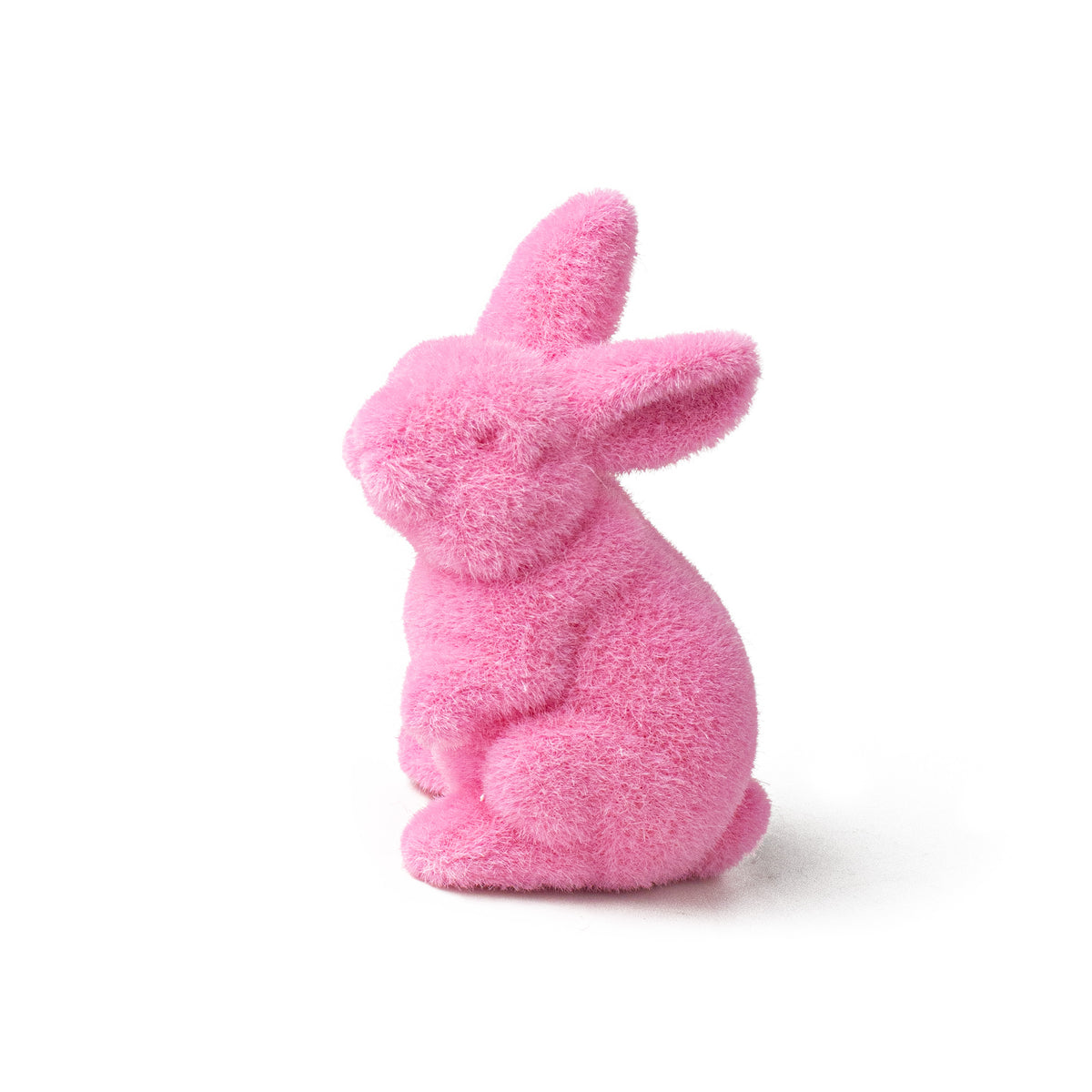 6" Flocked Standing Rabbit: Pink Item Number: HE724022