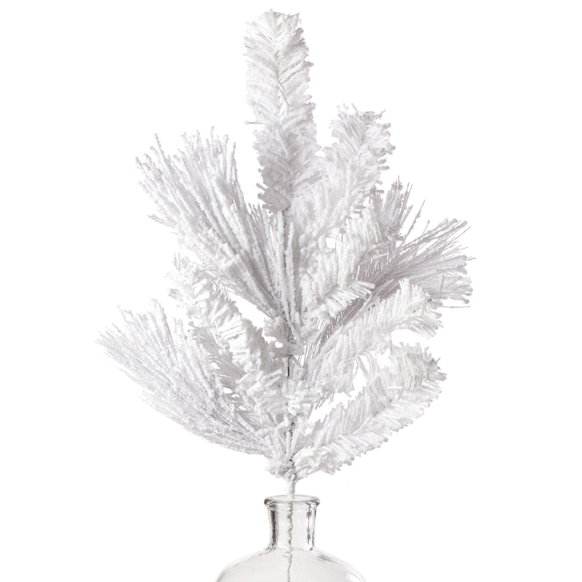 24" Flocked White Pine Pick Item Number: 85875SP24