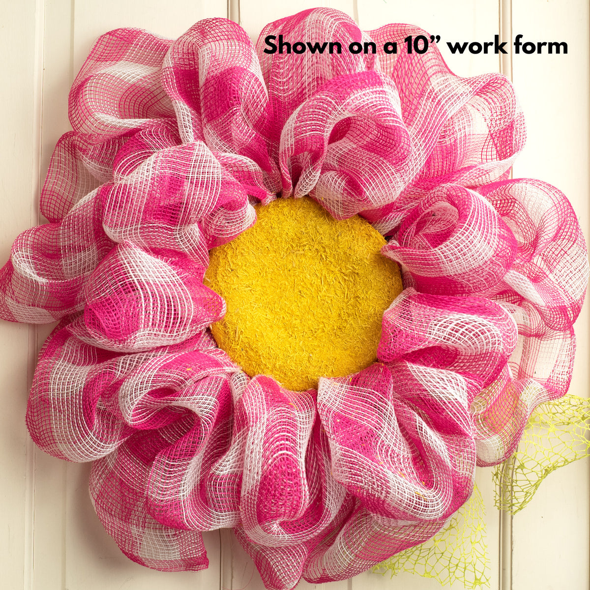 8.75" Flower Center: Yellow Lifestyle Photo