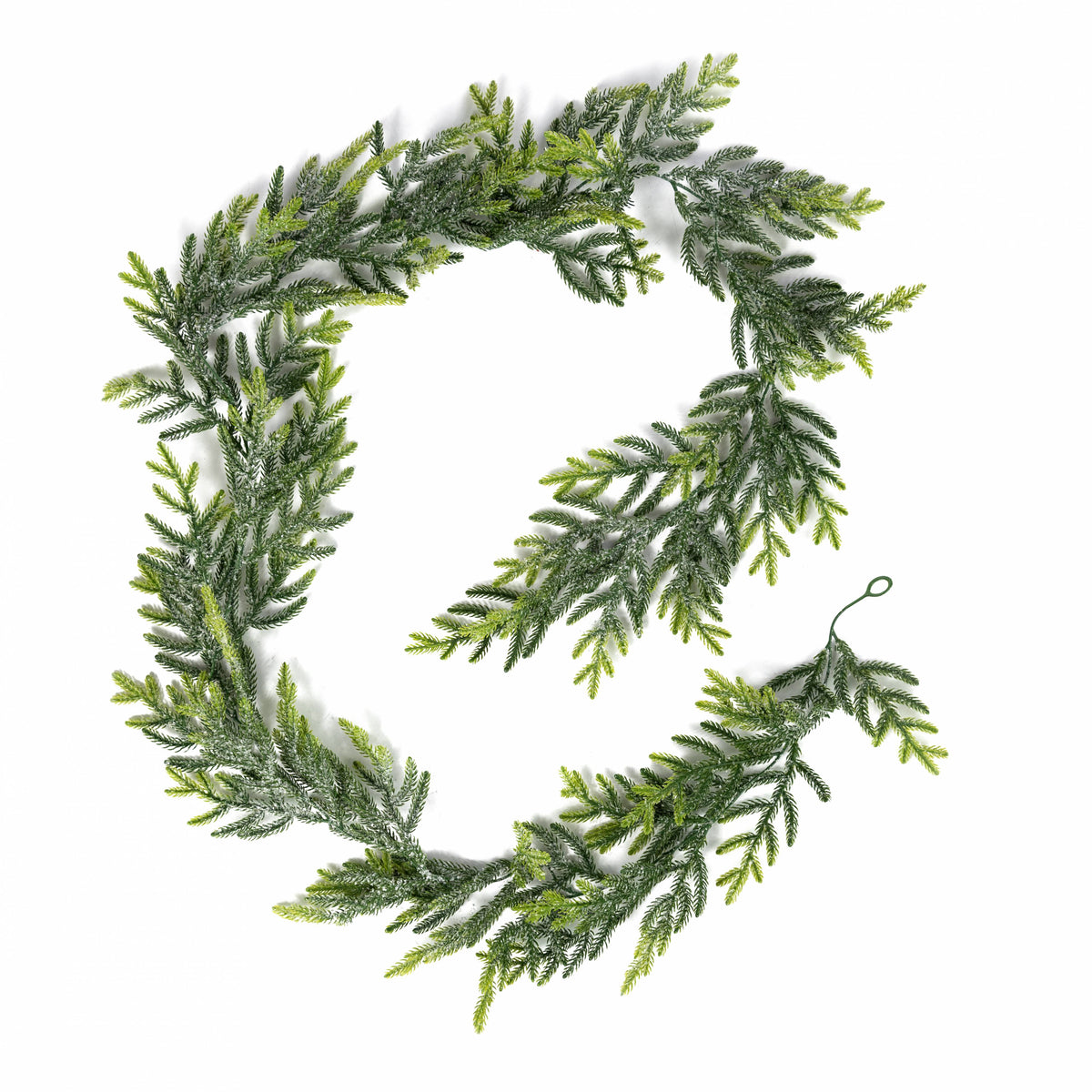 6' Frosted Value Northfolk Pine Garland Item Number: 84365