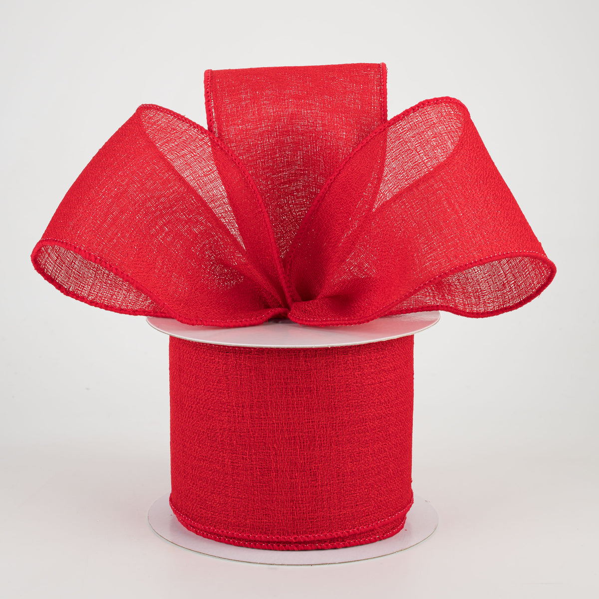 2.5" Gauze Ribbon: Red (10 Yards) Lifestyle Photo