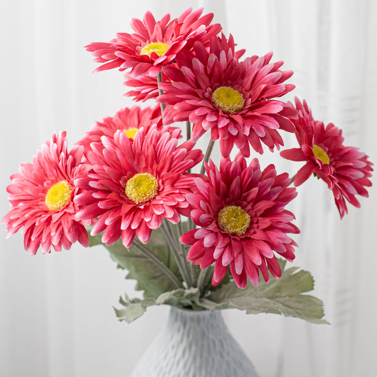 17" Gerbera Daisy Bush: Fuchsia Pink Item Number: 82495-BTY