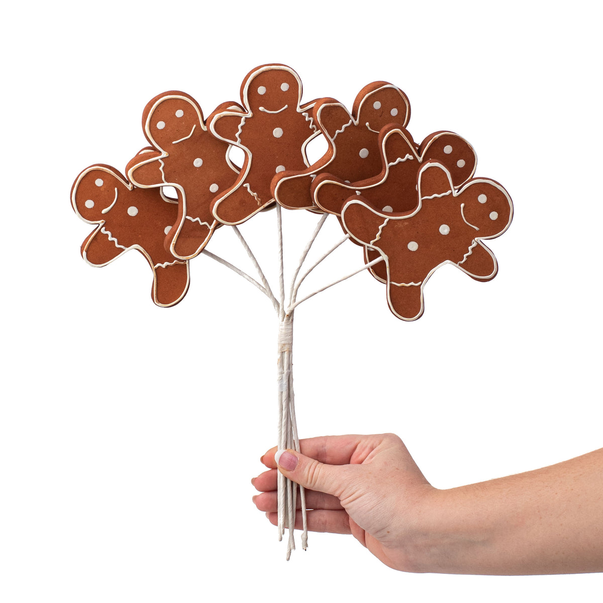 12" Gingerbread Man Picks (6) detail photo 3