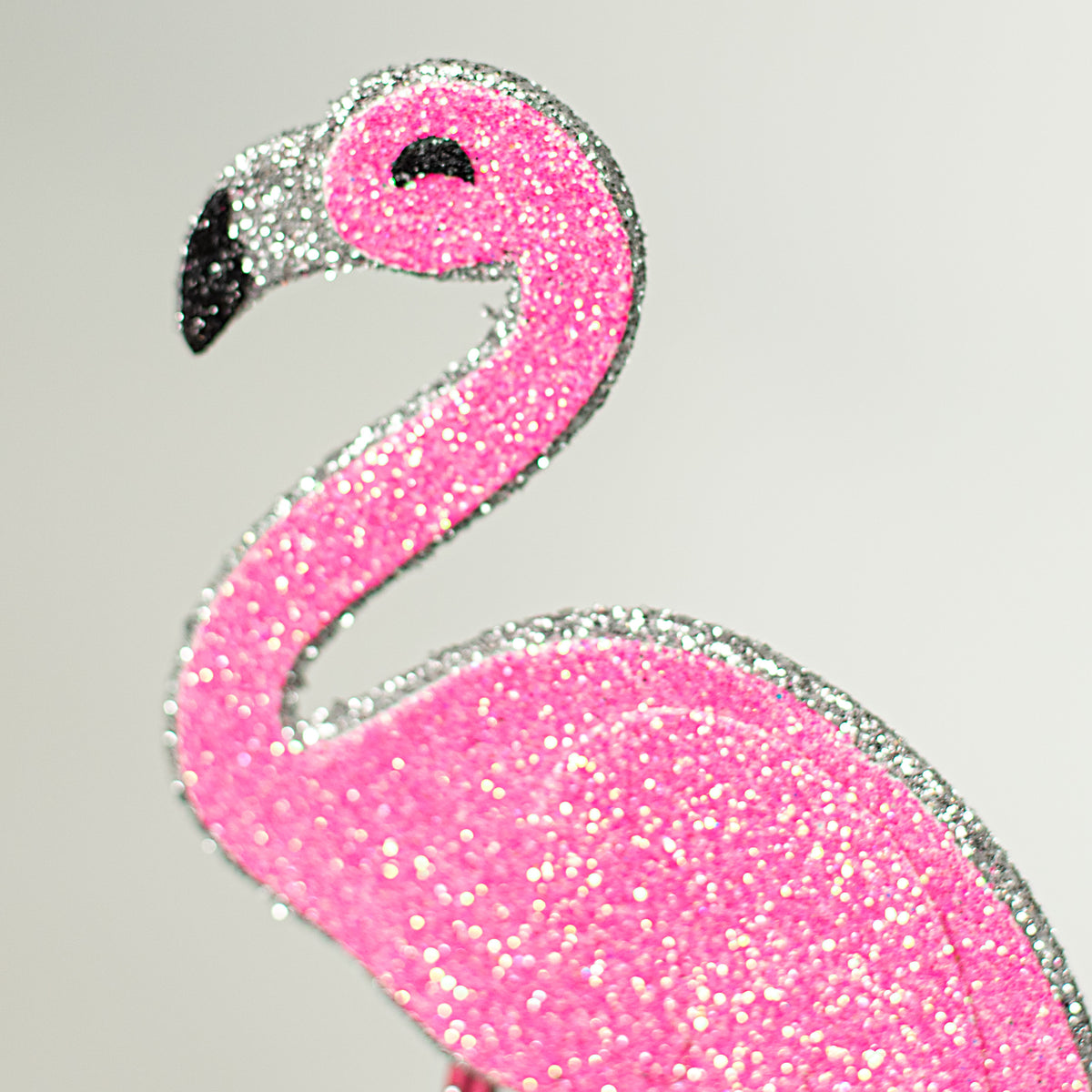 18" Glitter Flamingo Pick Lifestyle Photo